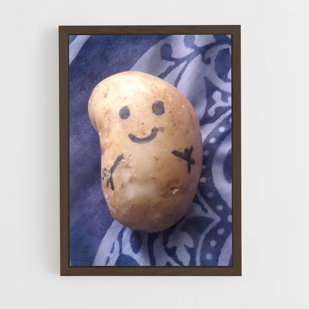 ap-potato-6 cadre Bois foncé