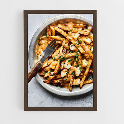 ap-poutine-3 cadre Bois foncé
