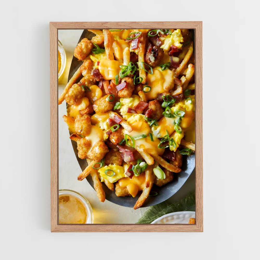 ap-poutine-4 cadre Bois clair