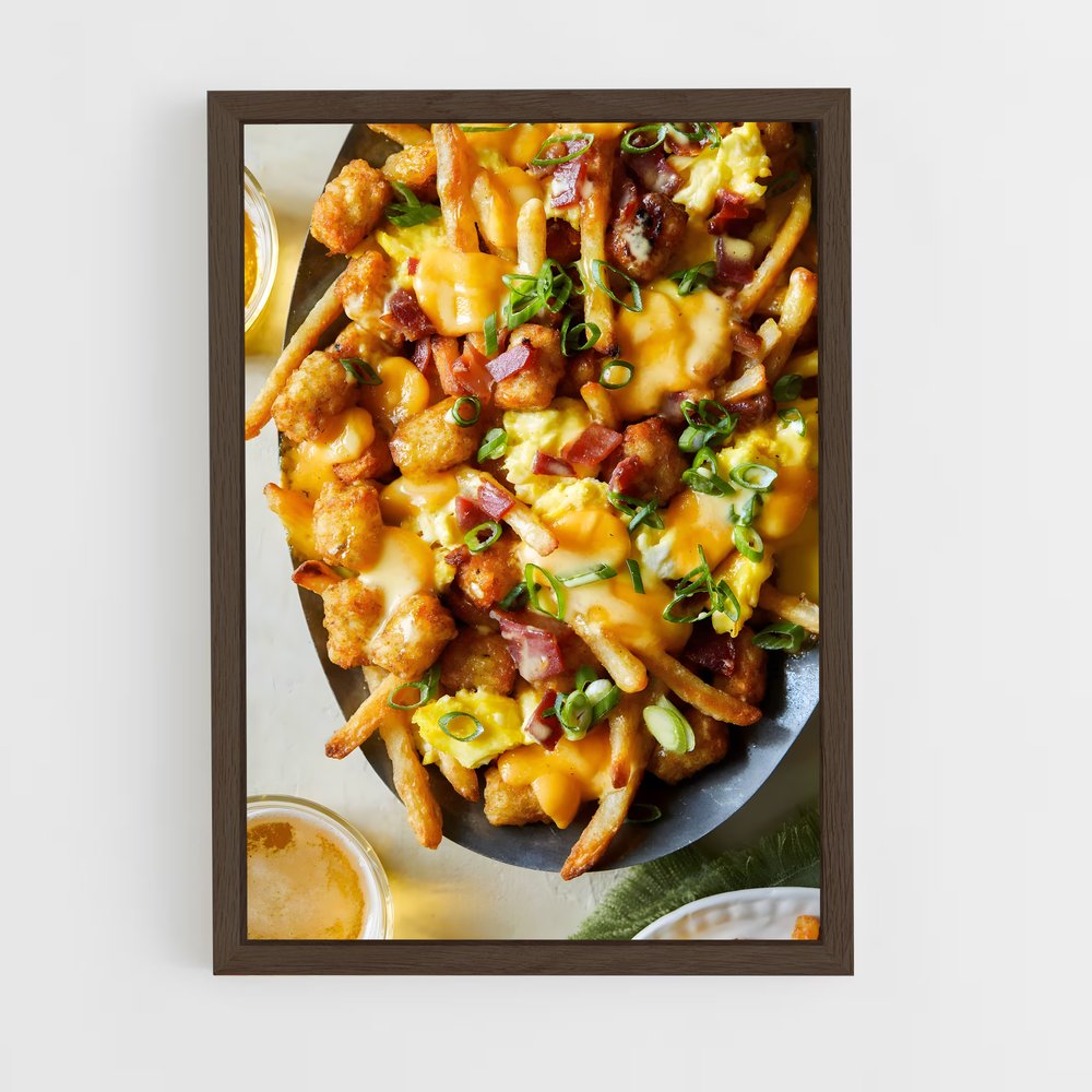 ap-poutine-4 cadre Bois foncé