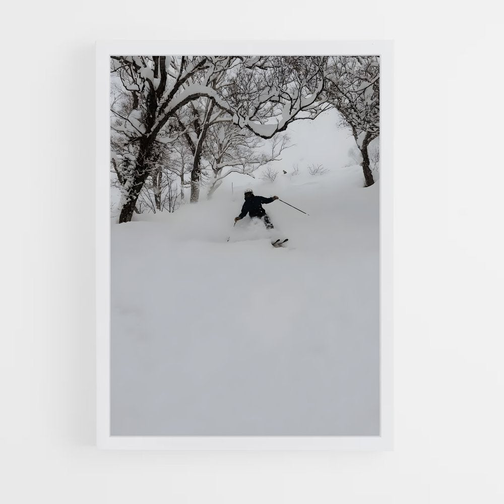 ap-powder snow-4 cadre Blanc