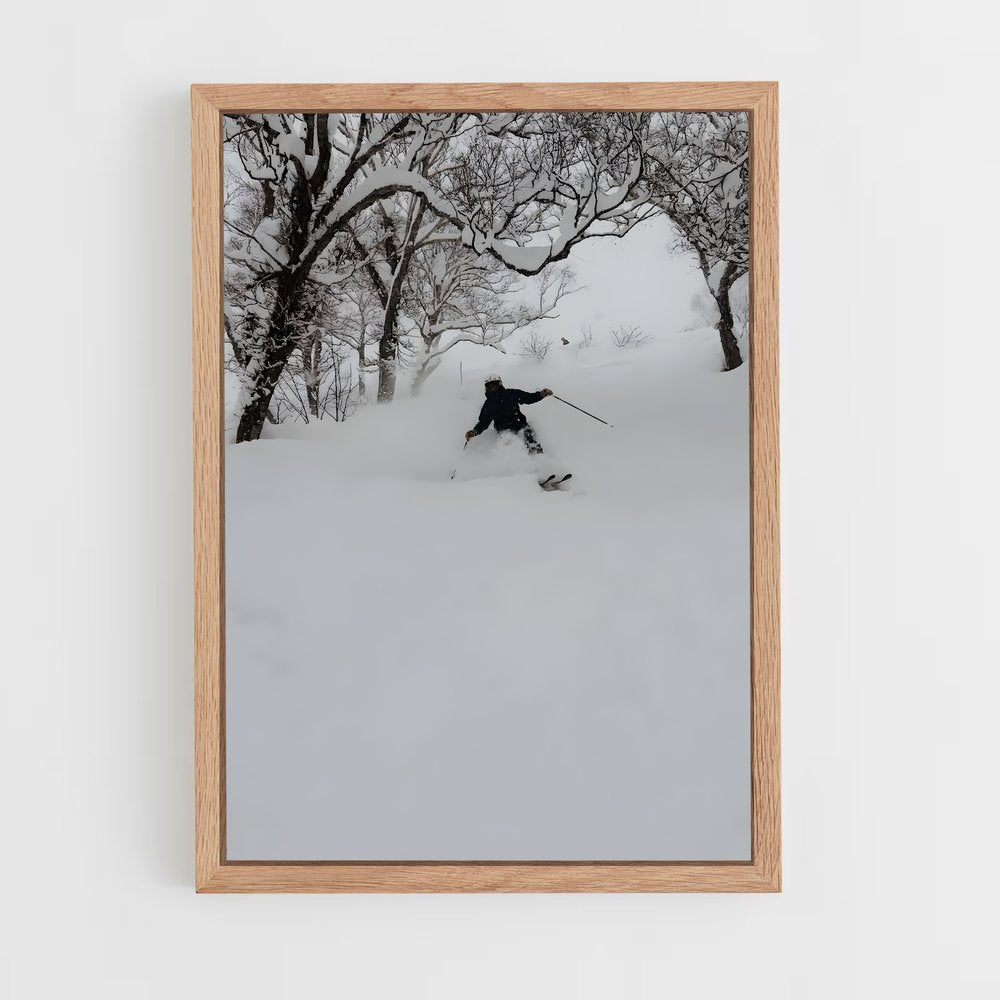ap-powder snow-4 cadre Bois clair