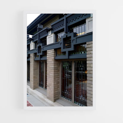 ap-prairie style architecture-1 cadre Blanc