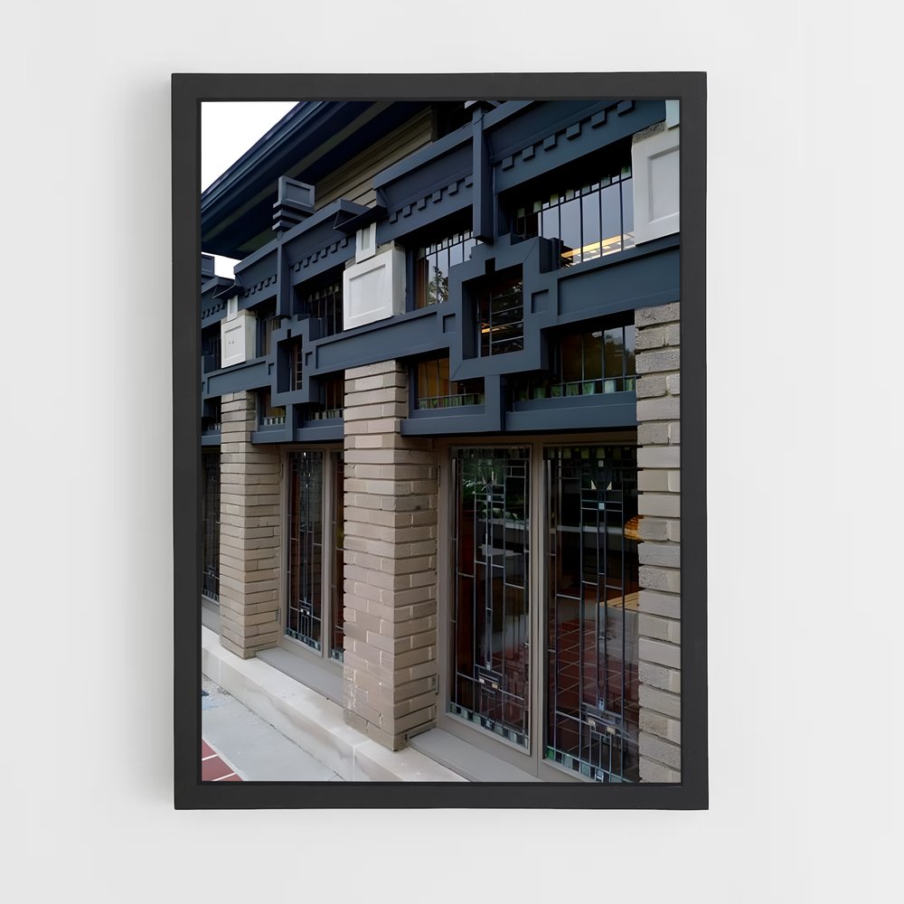 ap-prairie style architecture-1 cadre Noir