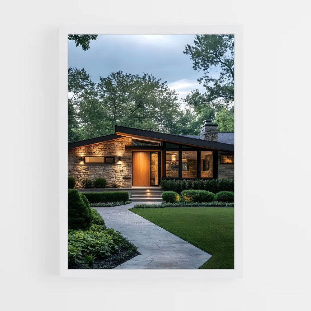 ap-prairie style architecture-2 cadre Blanc