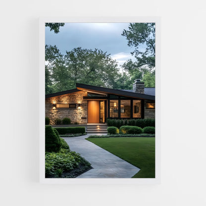 ap-prairie style architecture-2 cadre Blanc