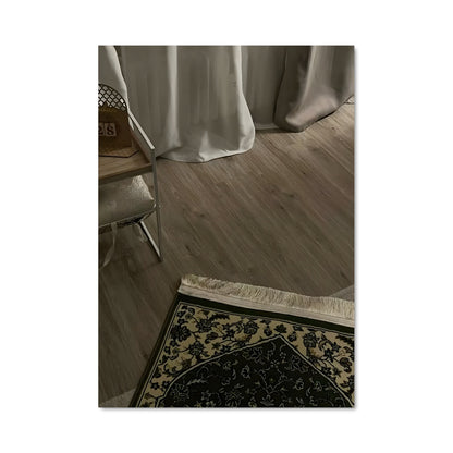 Poster Tapis de Prière Éthéré