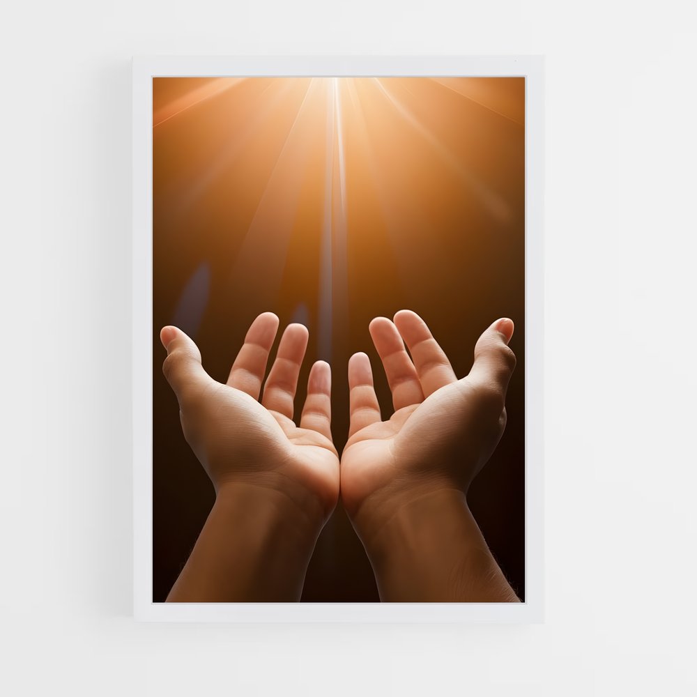 ap-prayer hands-1 cadre Blanc