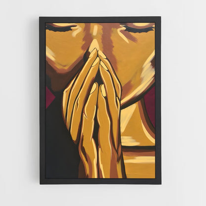 ap-prayer hands-2 cadre Noir