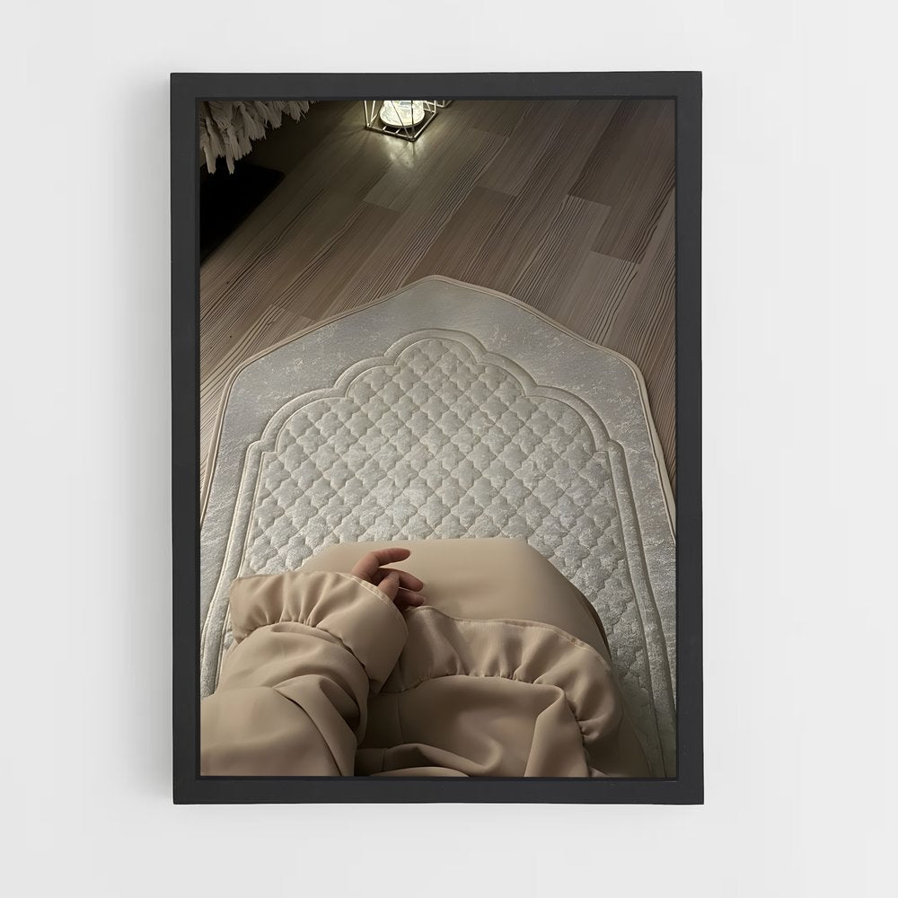 ap-prayer mat-1 cadre Noir