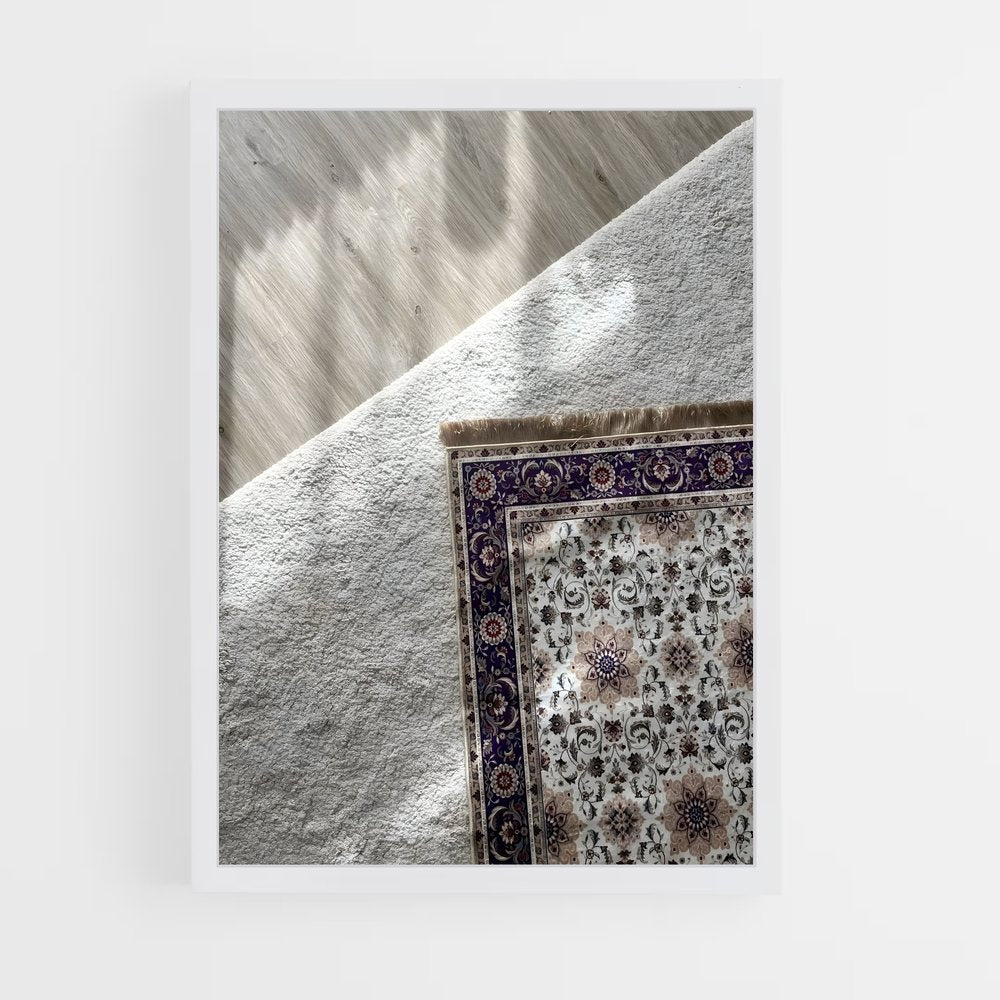 ap-prayer mat-11 cadre Blanc