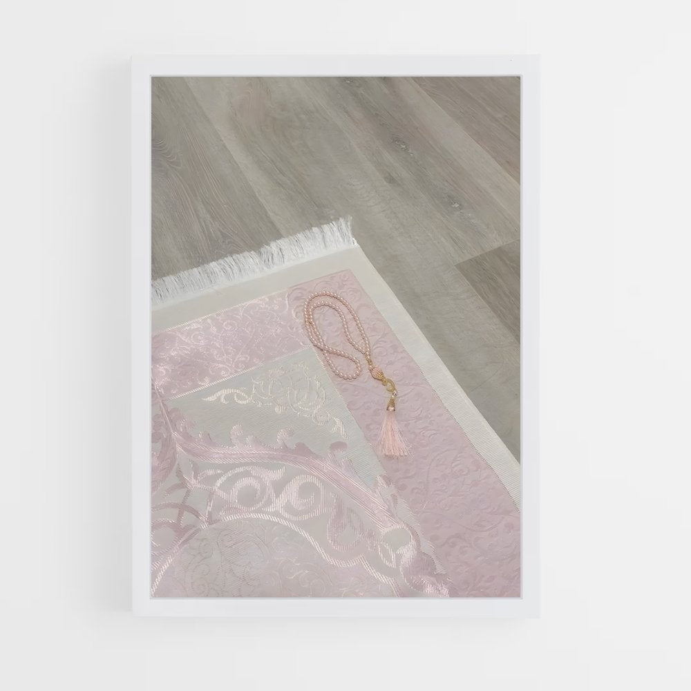 ap-prayer mat-12 cadre Blanc