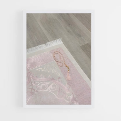 ap-prayer mat-12 cadre Blanc