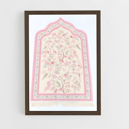 ap-prayer mat-15 cadre Bois foncé