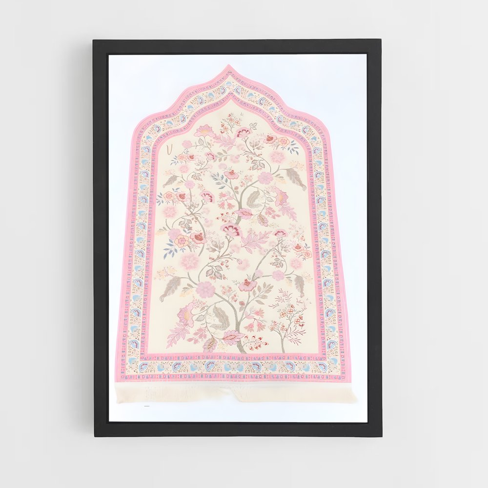 ap-prayer mat-15 cadre Noir