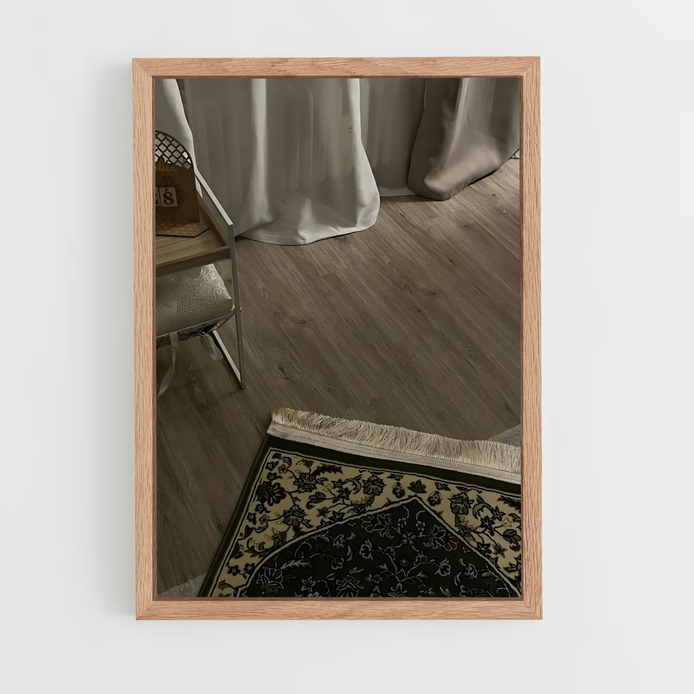 ap-prayer mat-2 cadre Bois clair