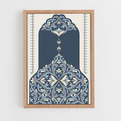 ap-prayer mat-4 cadre Bois clair