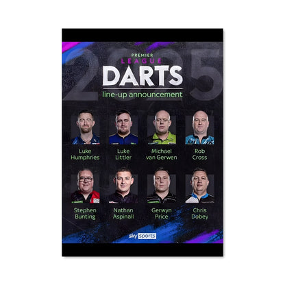 Poster Team Darts Legends