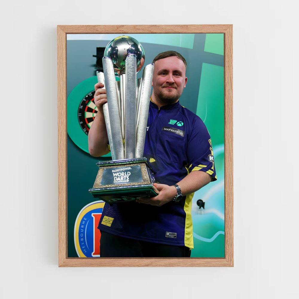 ap-premier league darts-2 cadre Bois clair