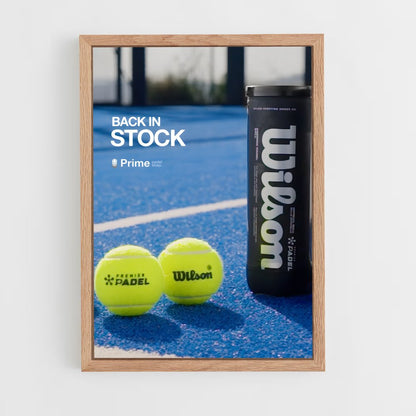 ap-premier padel-3 cadre Bois clair