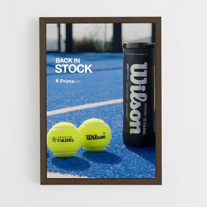 ap-premier padel-3 cadre Bois foncé