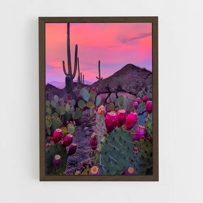 ap-prickly pear-3 cadre Bois foncé