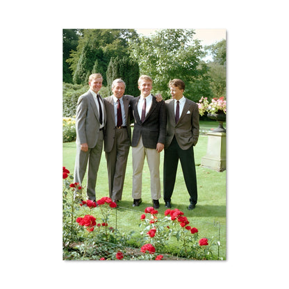 Poster Élégance au Jardin
