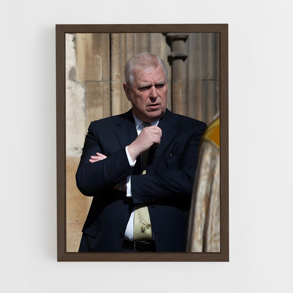 ap-prince andrew-10 cadre Bois foncé