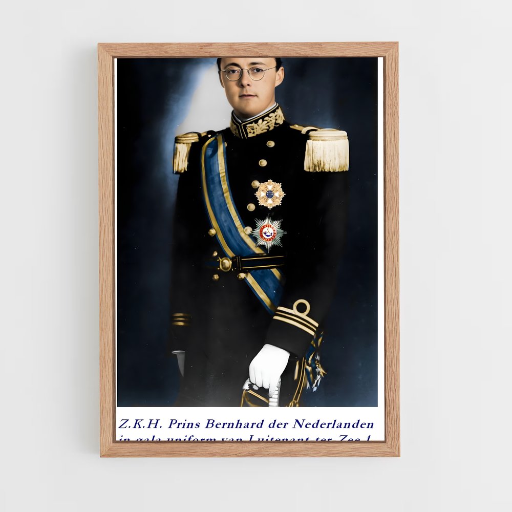 ap-prince bernhard-5 cadre Bois clair