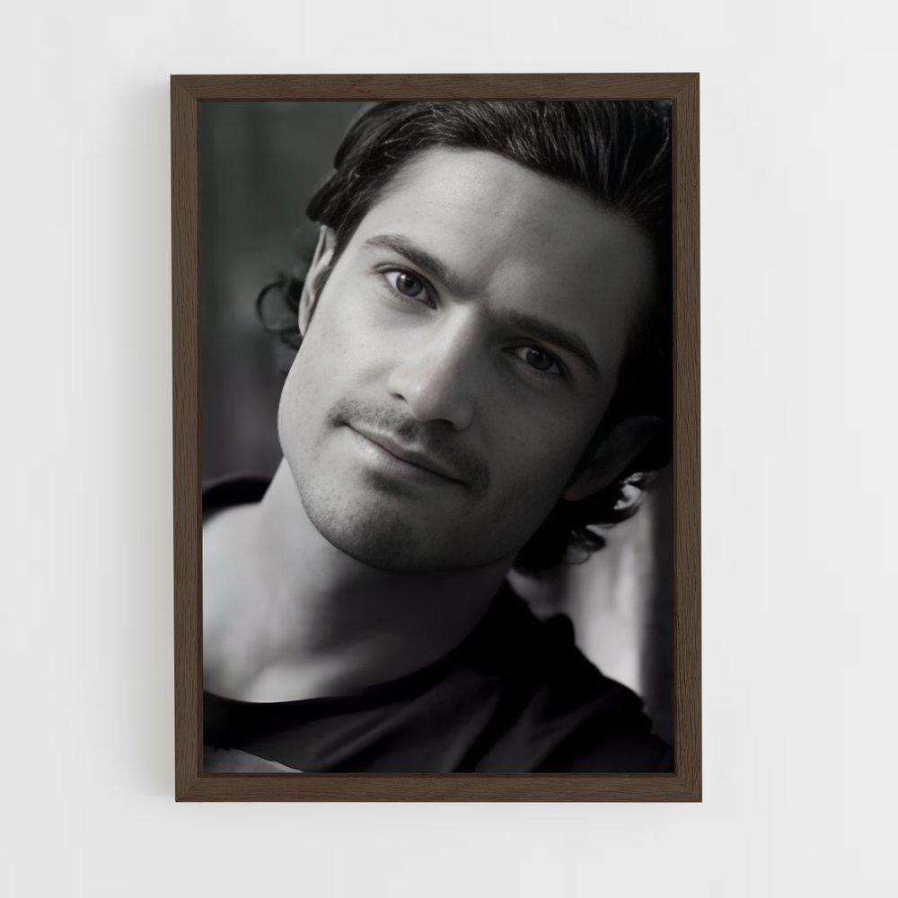 ap-prince carl philip-1 cadre Bois foncé