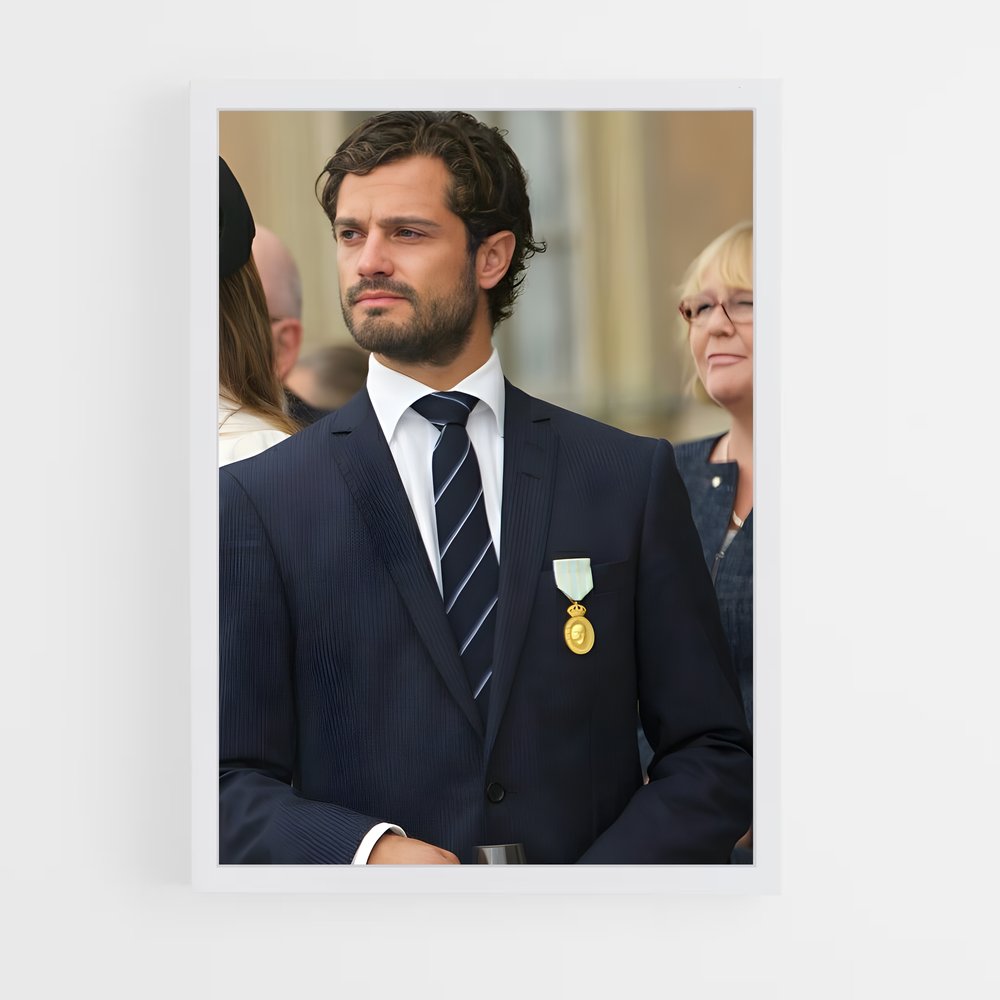 ap-prince carl philip-10 cadre Blanc