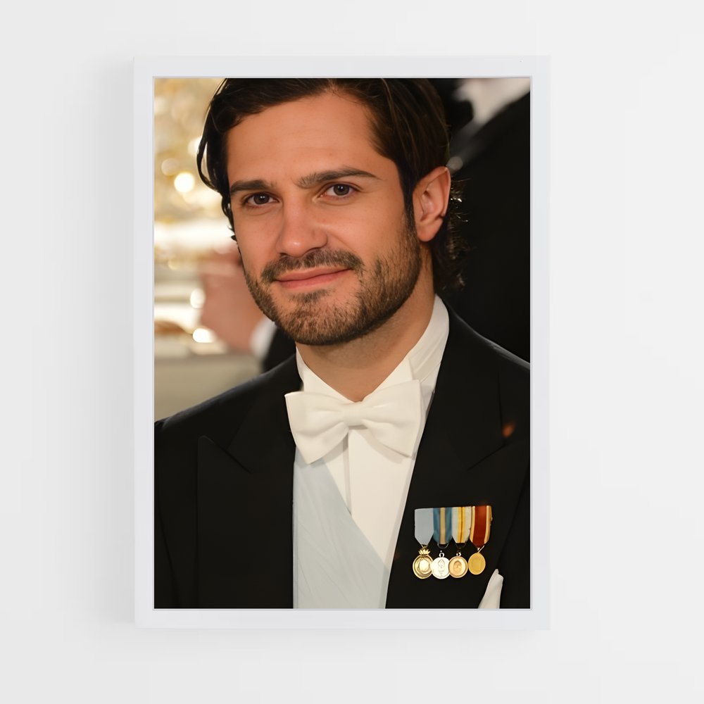 ap-prince carl philip-9 cadre Blanc