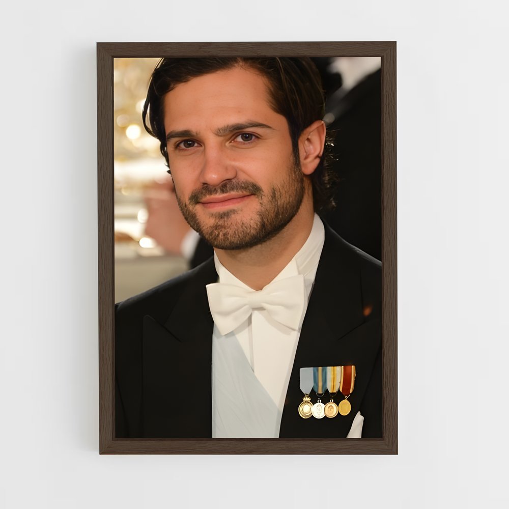 ap-prince carl philip-9 cadre Bois foncé