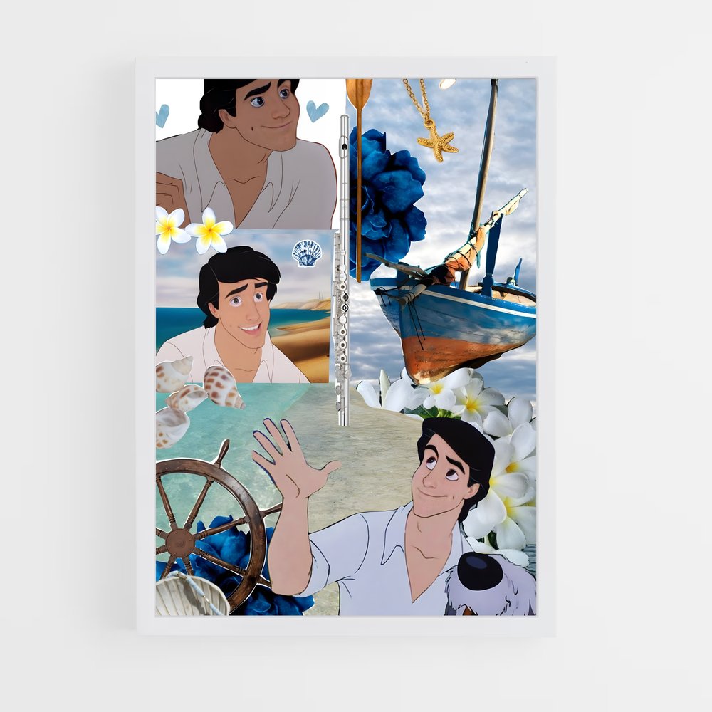 ap-prince eric-3 cadre Blanc