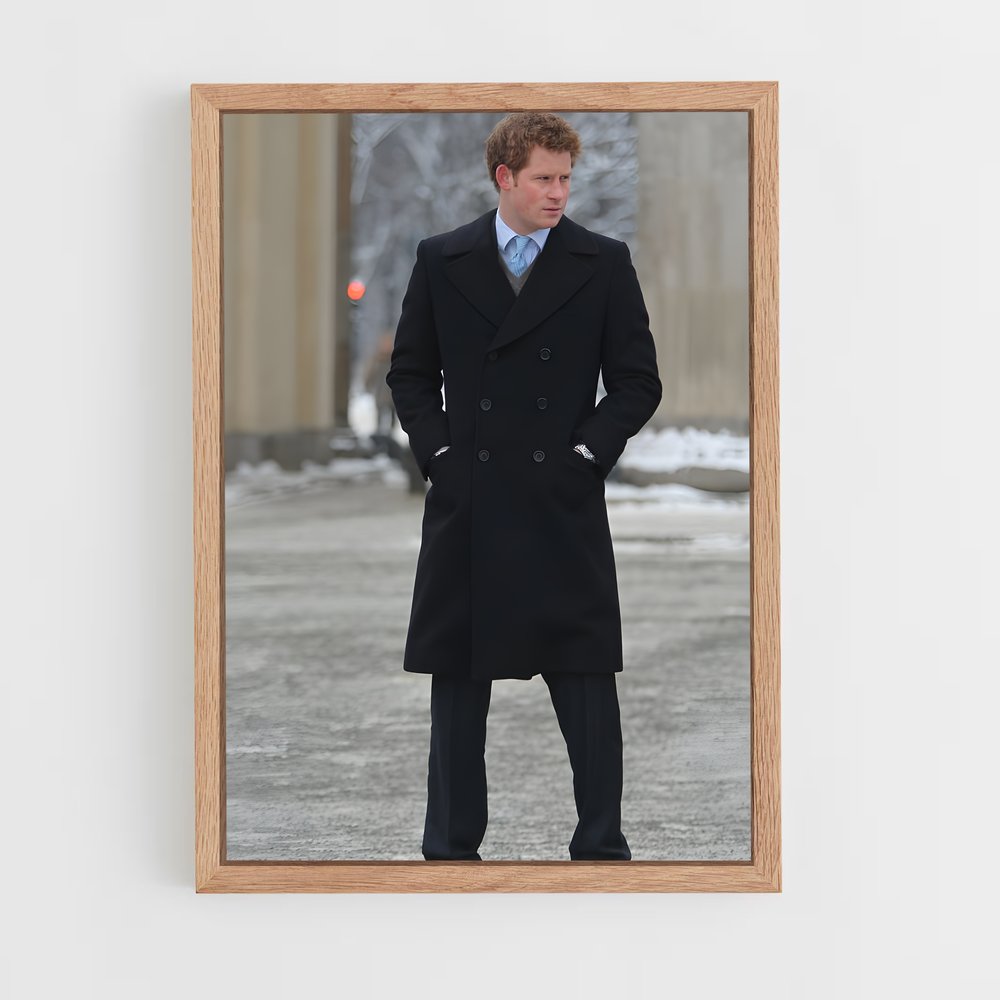 ap-prince harry-16 cadre Bois clair
