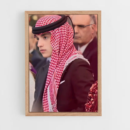 ap-prince hashem-1 cadre Bois clair