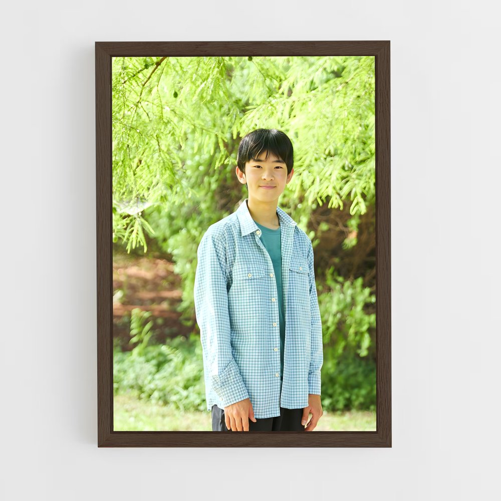 ap-prince hisahito-1 cadre Bois foncé