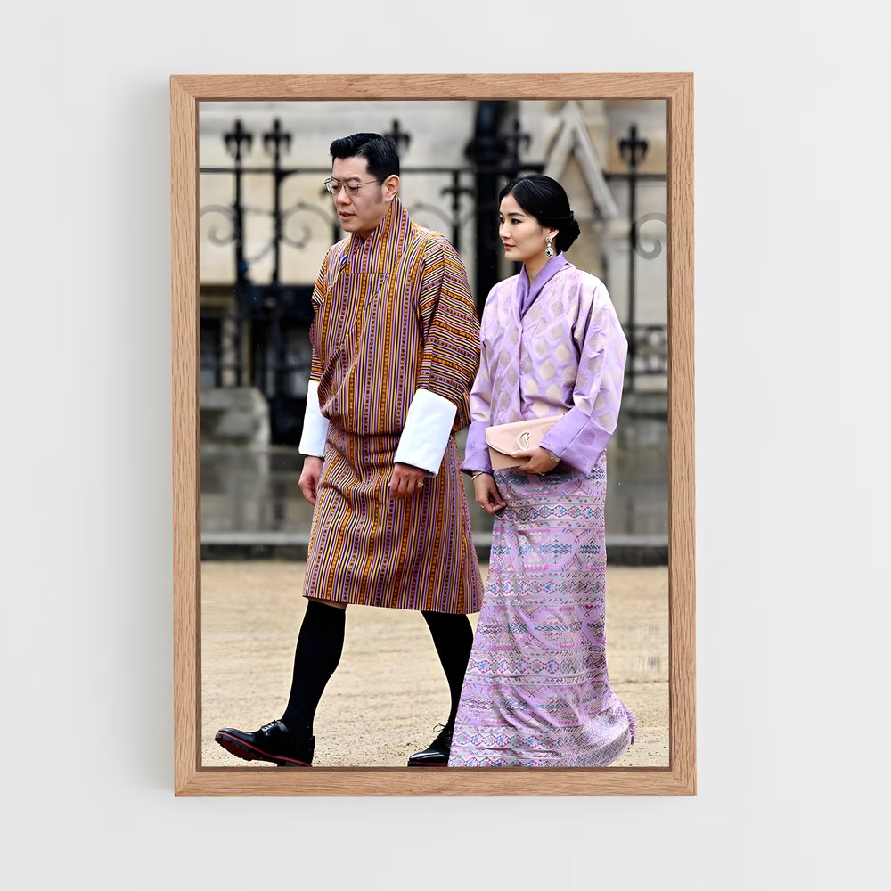 ap-prince jigme namgyel wangchuck-1 cadre Bois clair