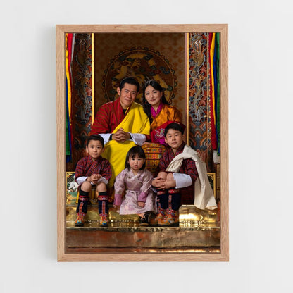 ap-prince jigme namgyel wangchuck-2 cadre Bois clair