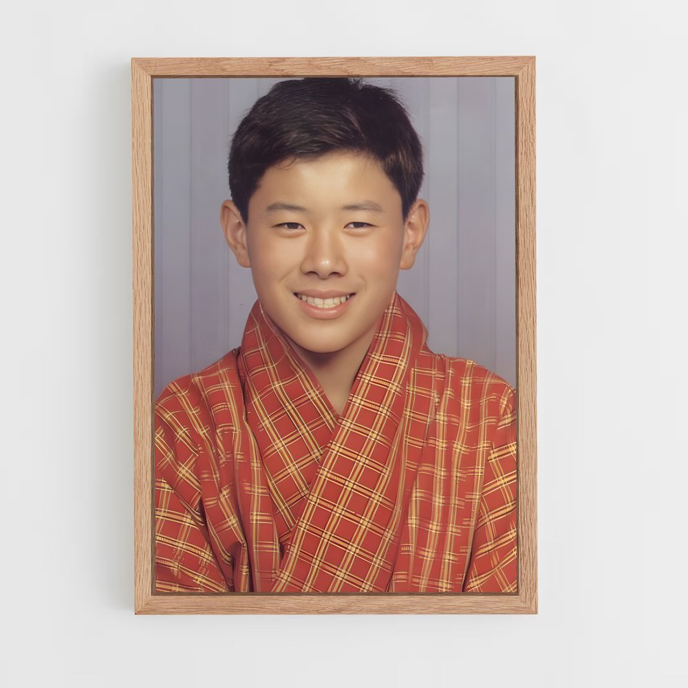 ap-prince jigme namgyel wangchuck-4 cadre Bois clair