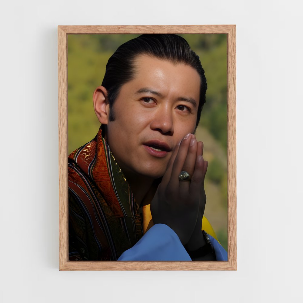 ap-prince jigme namgyel wangchuck-6 cadre Bois clair