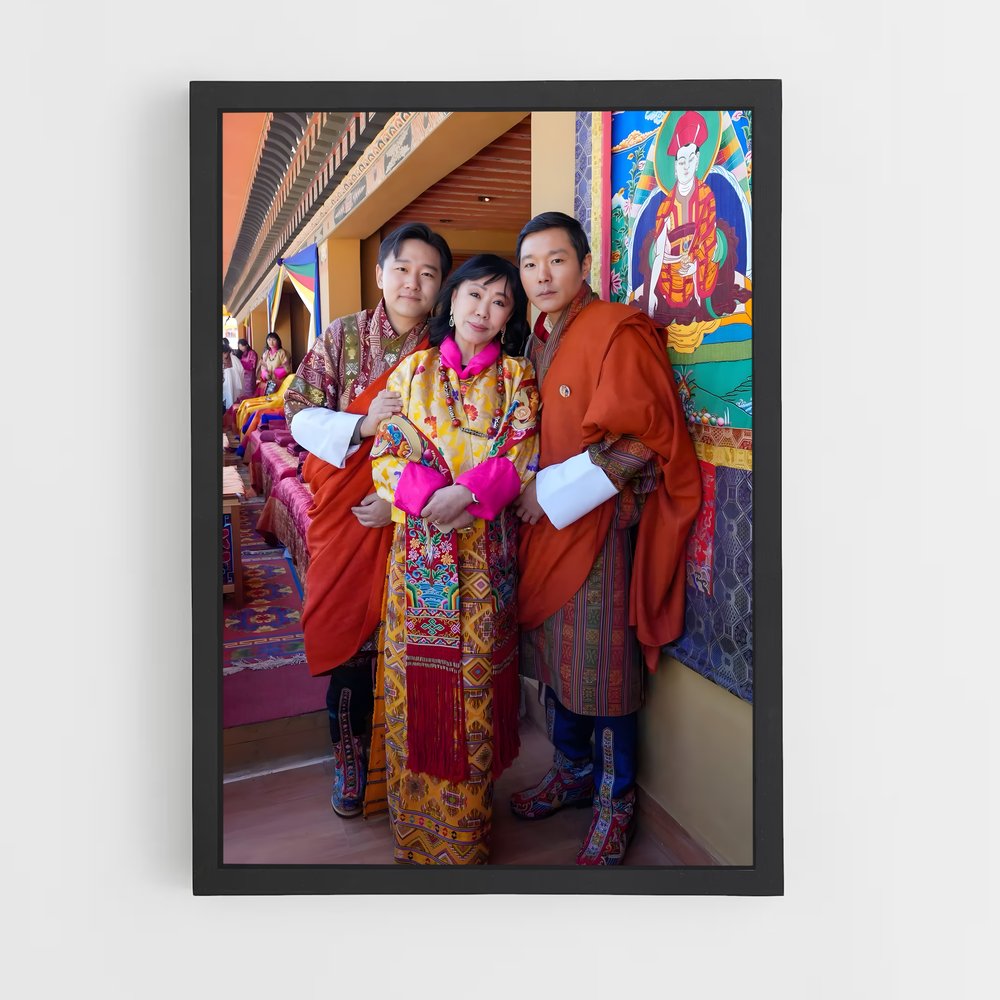 ap-prince jigme ugyen wangchuck-2 cadre Noir
