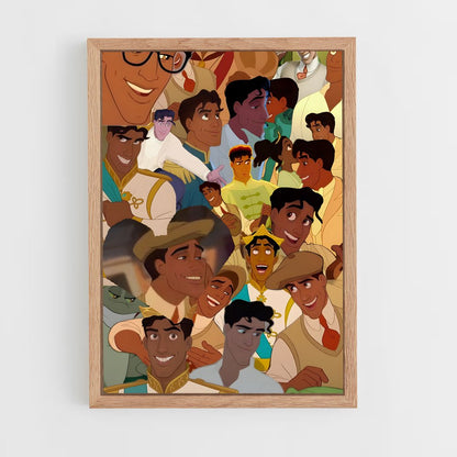 ap-prince naveen-10 cadre Bois clair