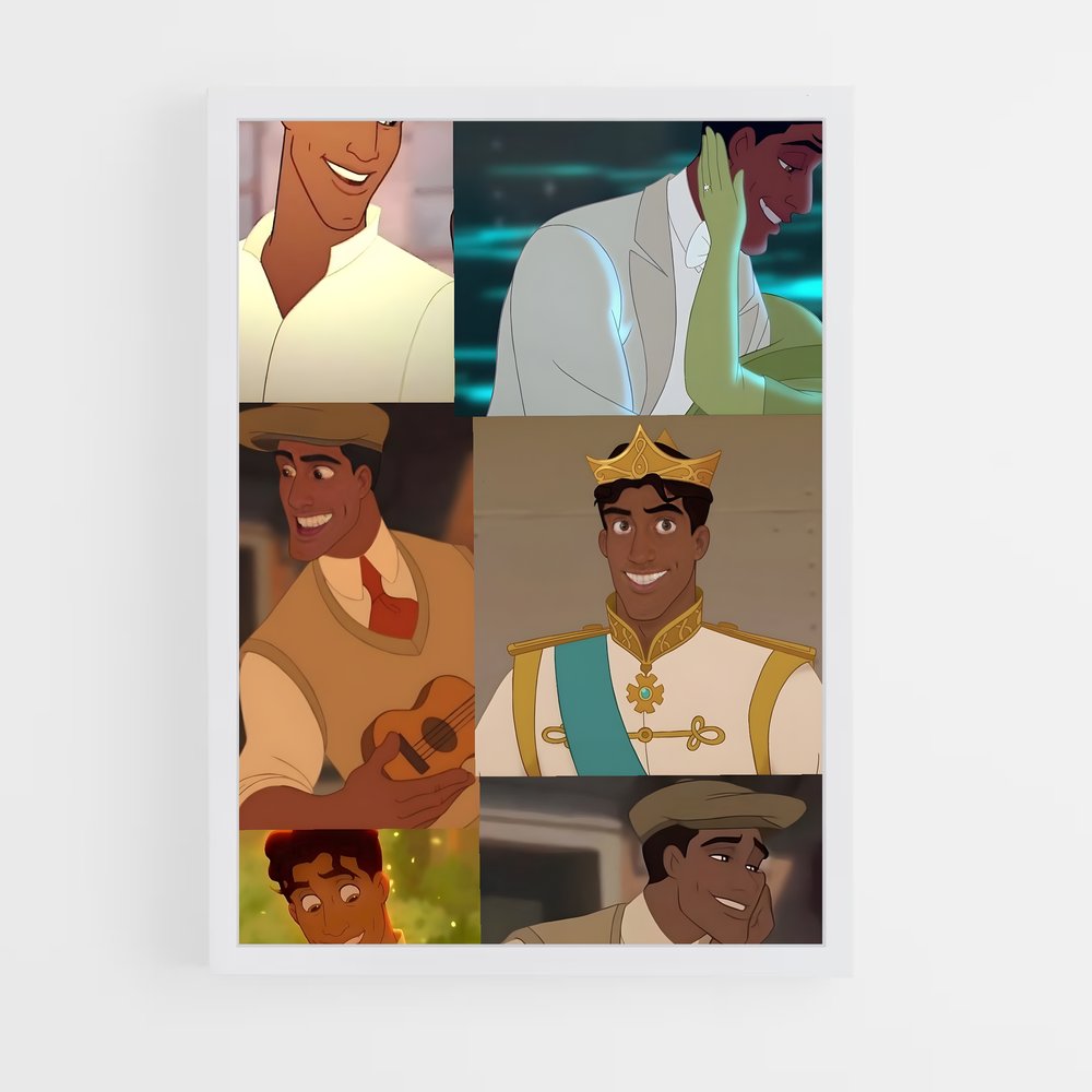 ap-prince naveen-9 cadre Blanc