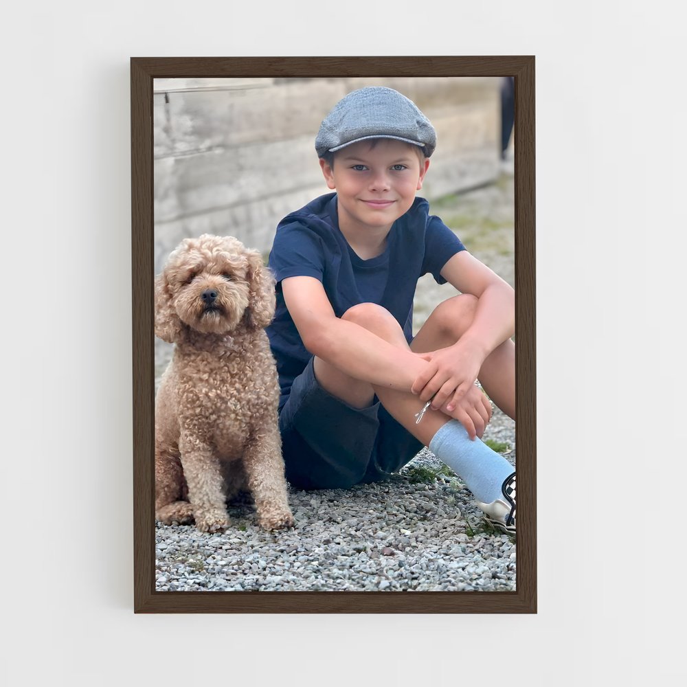 ap-prince oscar-3 cadre Bois foncé