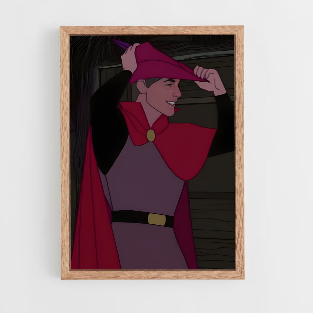 ap-prince philip-3 cadre Bois clair