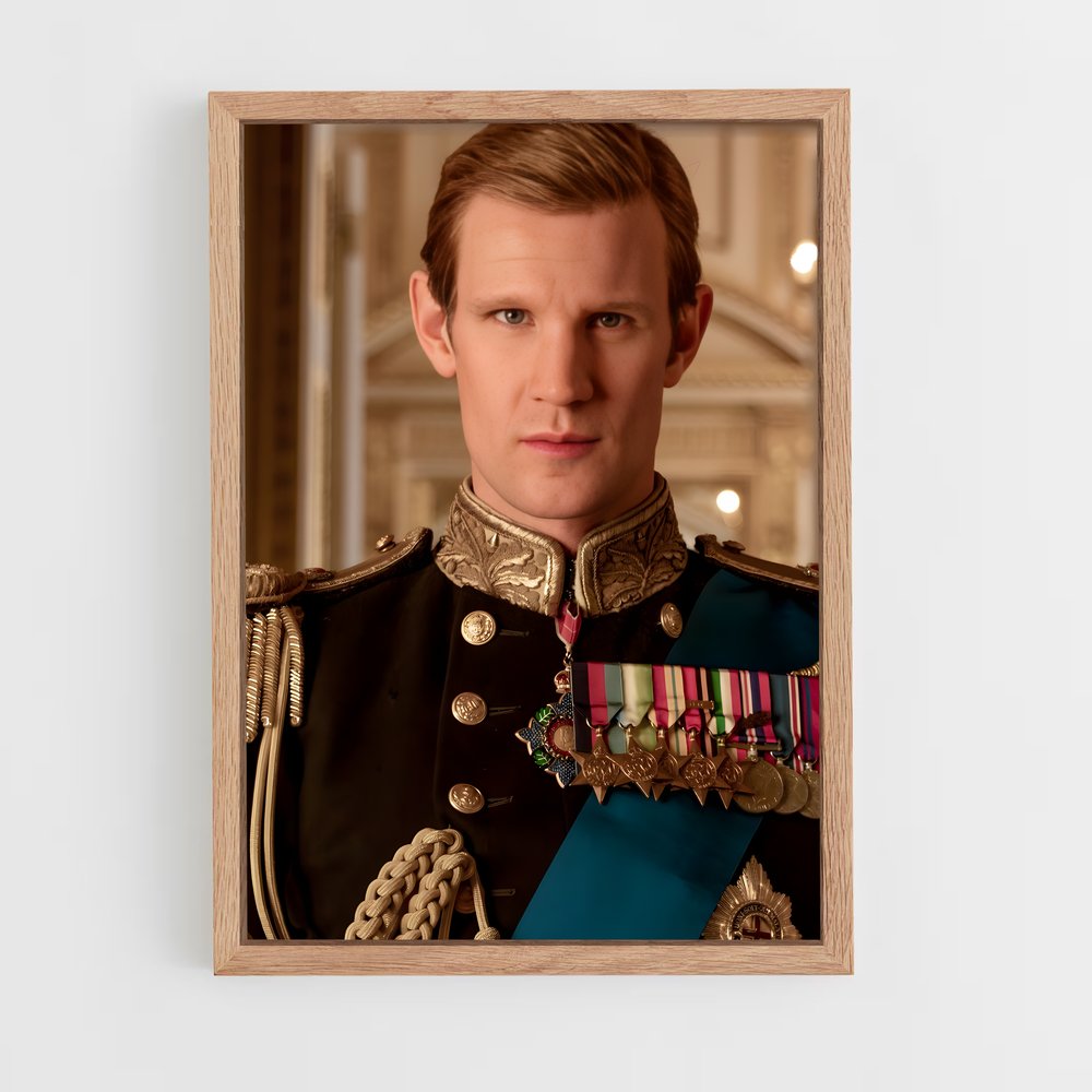 ap-prince philip-7 cadre Bois clair
