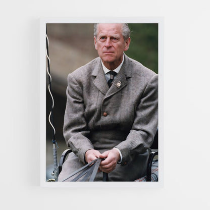 ap-prince philip duke of edinburgh-5 cadre Blanc