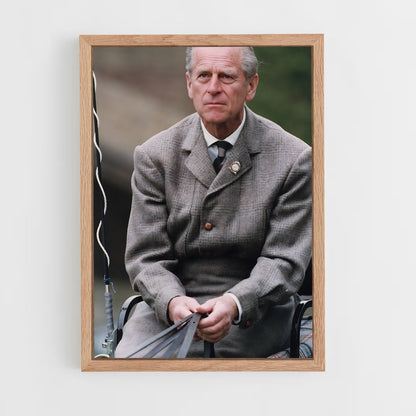 ap-prince philip duke of edinburgh-5 cadre Bois clair