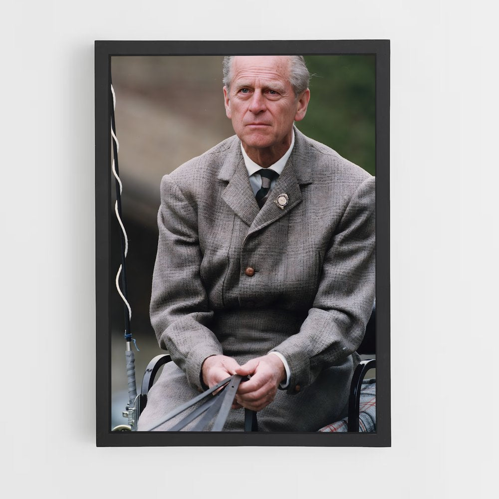 ap-prince philip duke of edinburgh-5 cadre Noir